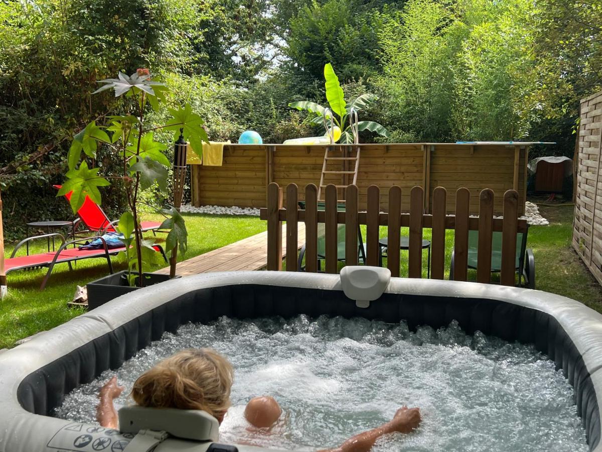 The Dordogne Huts With Private Pool And Jacuzzi Villa Payzac  Buitenkant foto